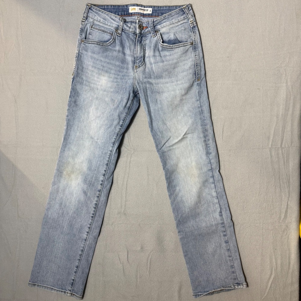 Lee Modern Series Straight Fit Light Wash Jeans 2013603 Mens 30x30